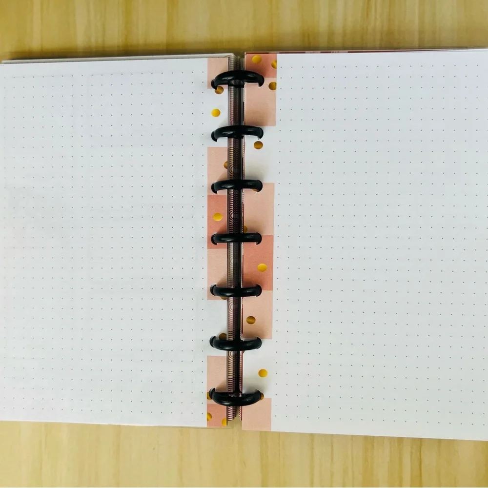 Happy planner mini size inserts Notes daily dotted